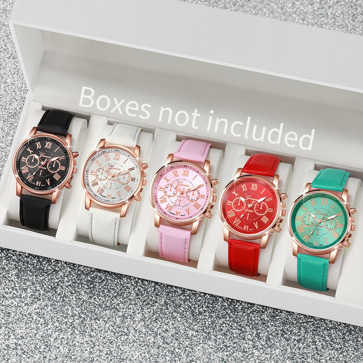 Chic Roma Dial Women's Watch Set ATHLEXES
