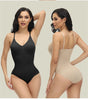 Super Sale V Neck Spaghetti Strap Bodysuit Compression Body Suits Open Crotch Shapewear Slimming Body Shaper Smooth Out Bodysuit ATHLEXES