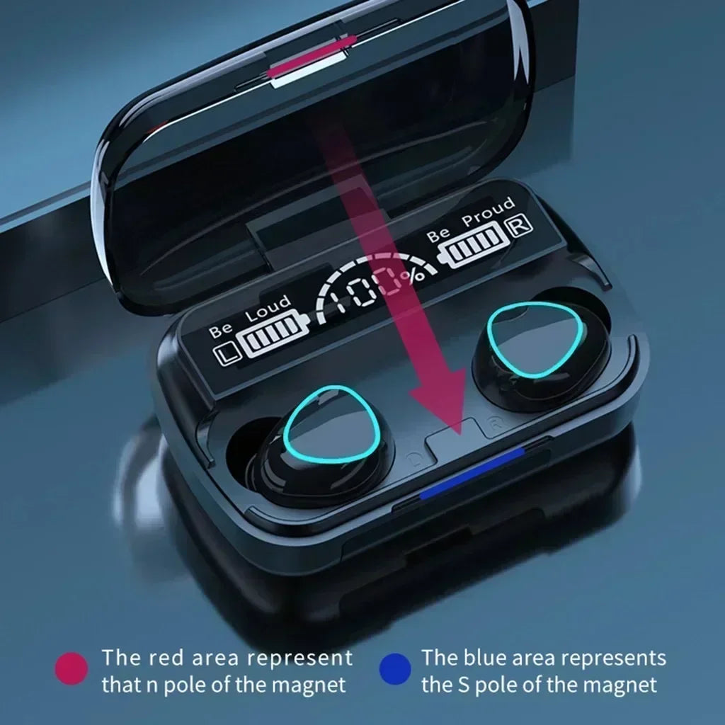 M10 Pro Bluetooth Noise Cancelling Earbuds ATHLEXES