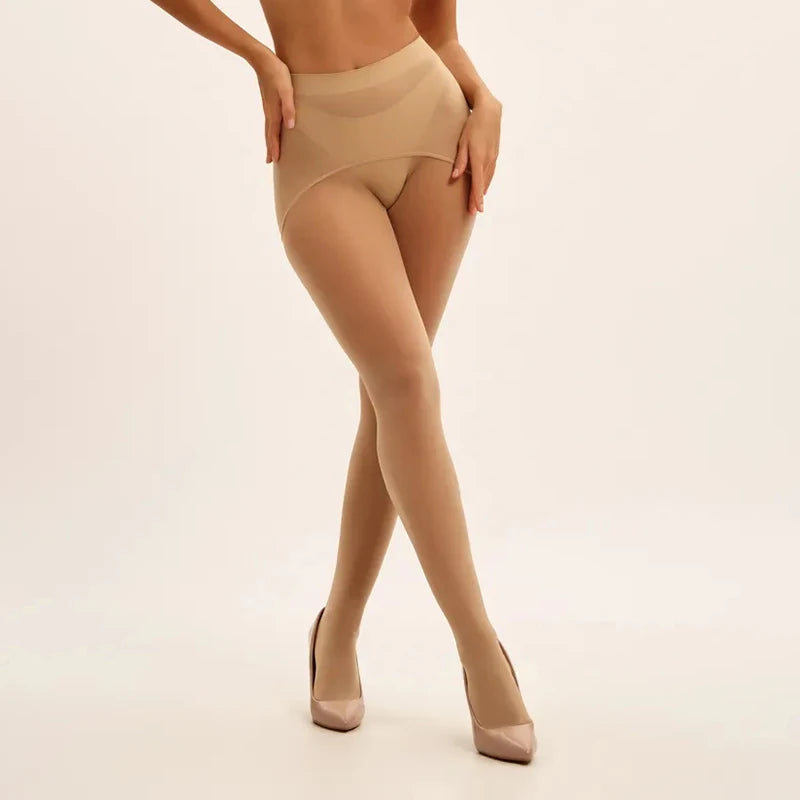 SilkGlow Shiny High Waist Tights ATHLEXES