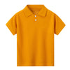 Stylish Kids' Solid Color Polo T-Shirt ATHLEXES