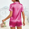 Women's Luxury Satin Pajama Set ATHLEXES