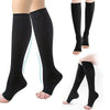 Varicose Vein Relief: S-XXL Toeless Compression Socks ATHLEXES