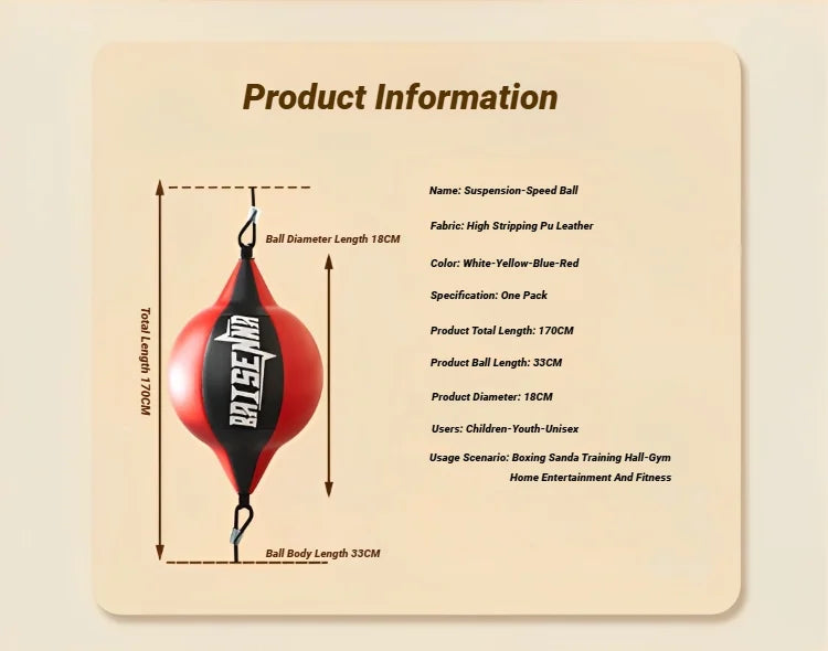 Premium PU Reaction Speedball for Boxing Fitness ATHLEXES