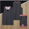 Custom Stripe Basketball Jersey Set for All Ages ATHLEXES