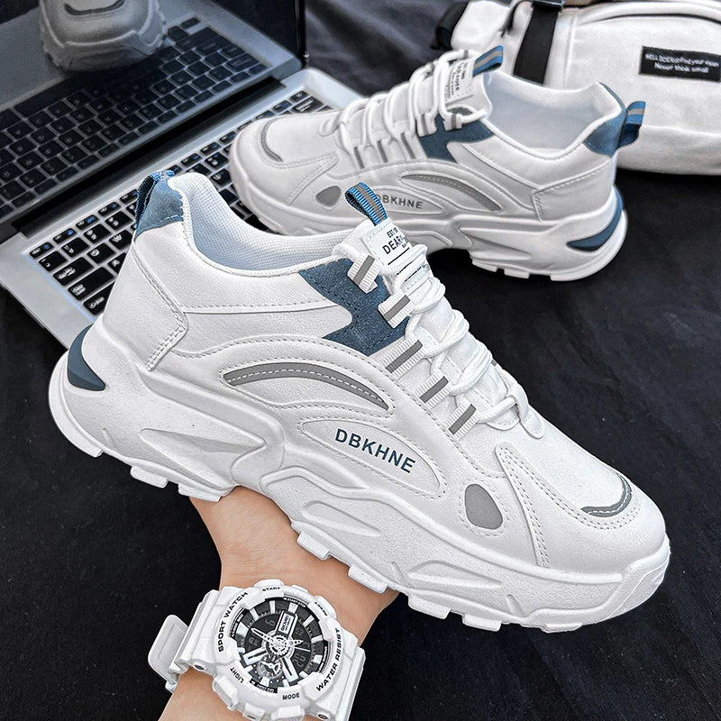 BreezyCanvas Men's 2024 Low White Sneakers ATHLEXES