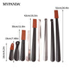 Elegant Stainless Steel Shoe Horn with Leather Cover ATHLEXES