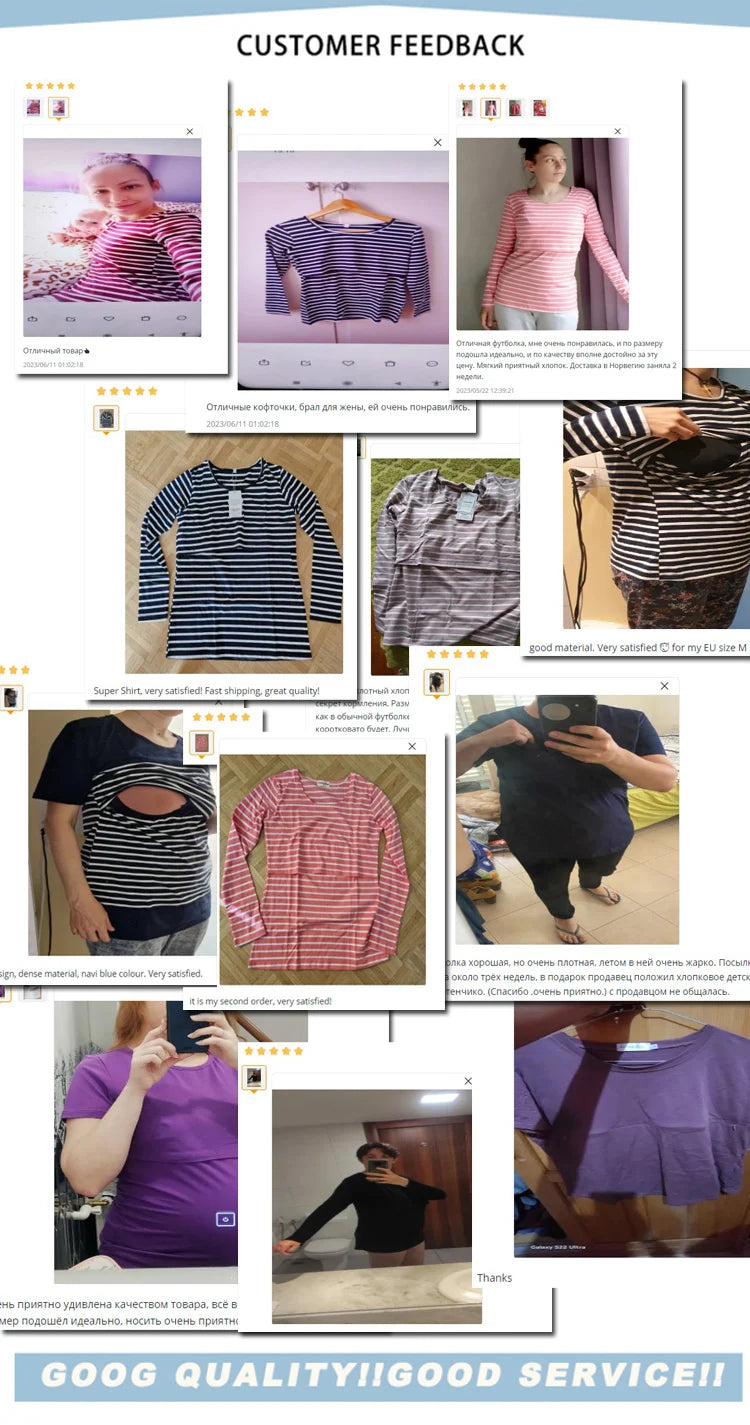 NurtureNest Stylish Nursing T-Shirt for Moms ATHLEXES