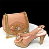 Royal Blue Elegance: Venus Chan Heel & Bag Set ATHLEXES