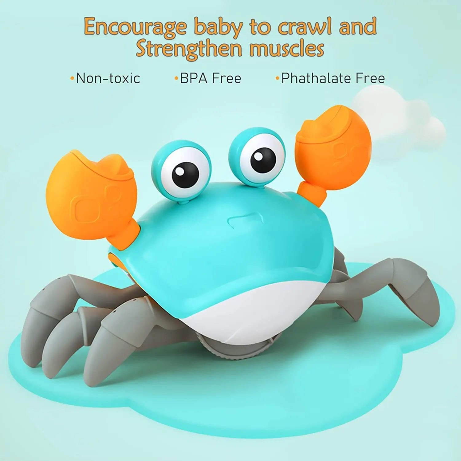 CleverClaw Interactive Escape Crab Toy ATHLEXES