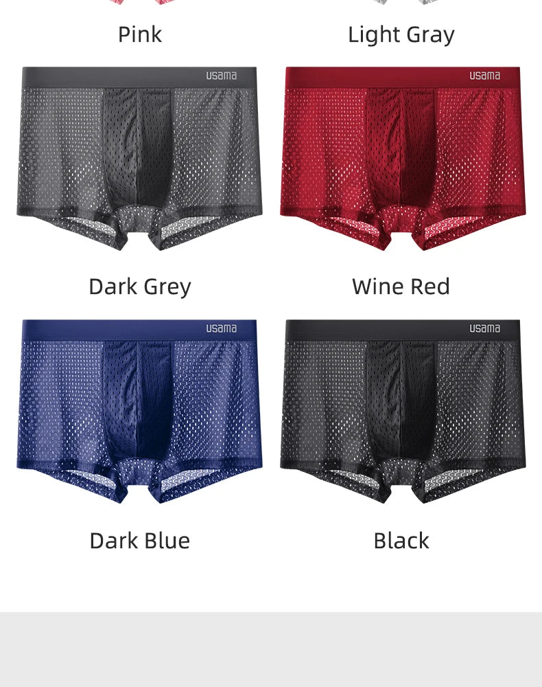 CoolSilk Plus Size Men's Boxer Shorts ATHLEXES