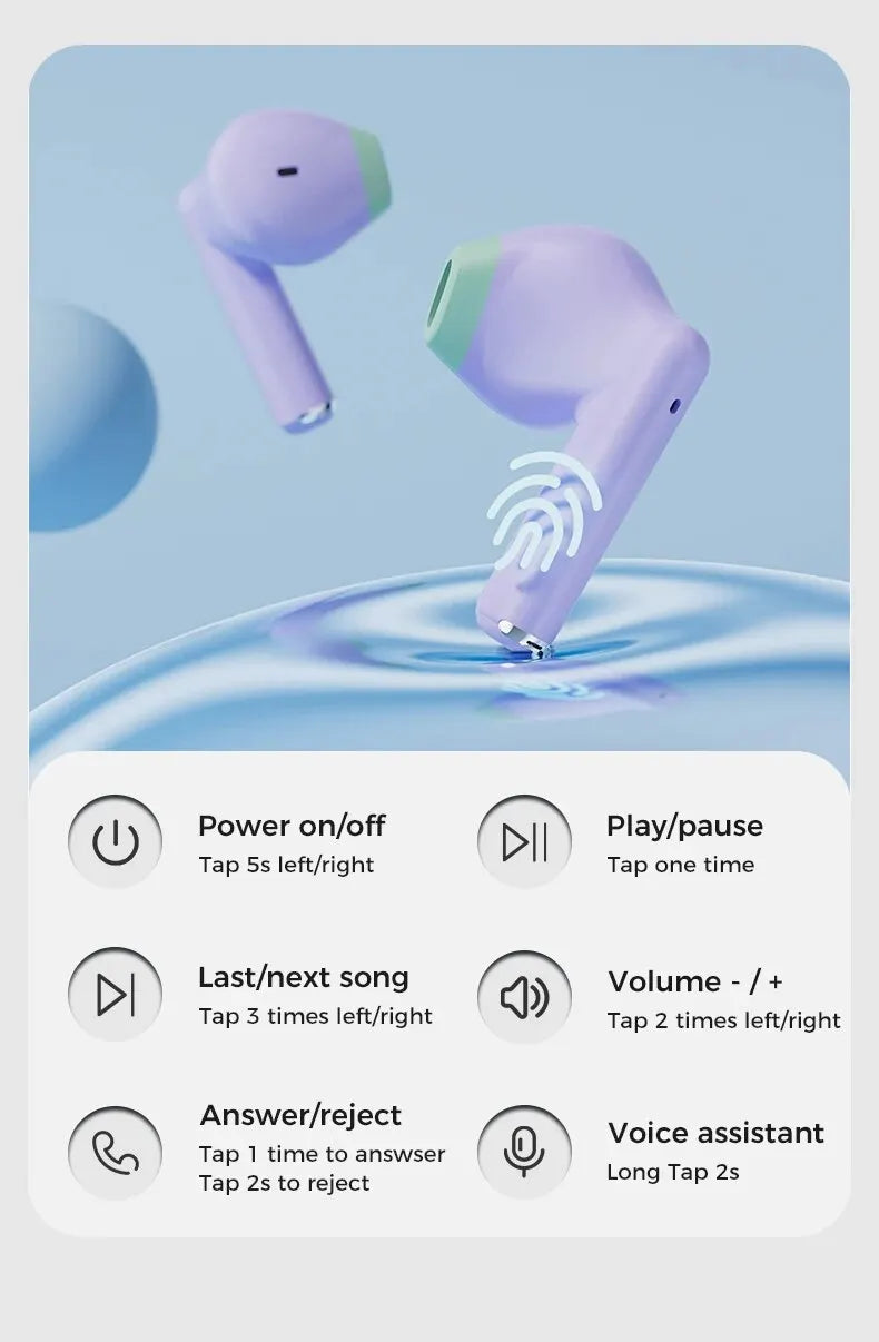 Realfit F2 TWS Bluetooth Earbuds ATHLEXES
