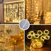 Luxe Solar Fairy Curtain Lights for Garden Events ATHLEXES