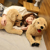 Lifelike Plush Labrador Dog Toy for Kids ATHLEXES