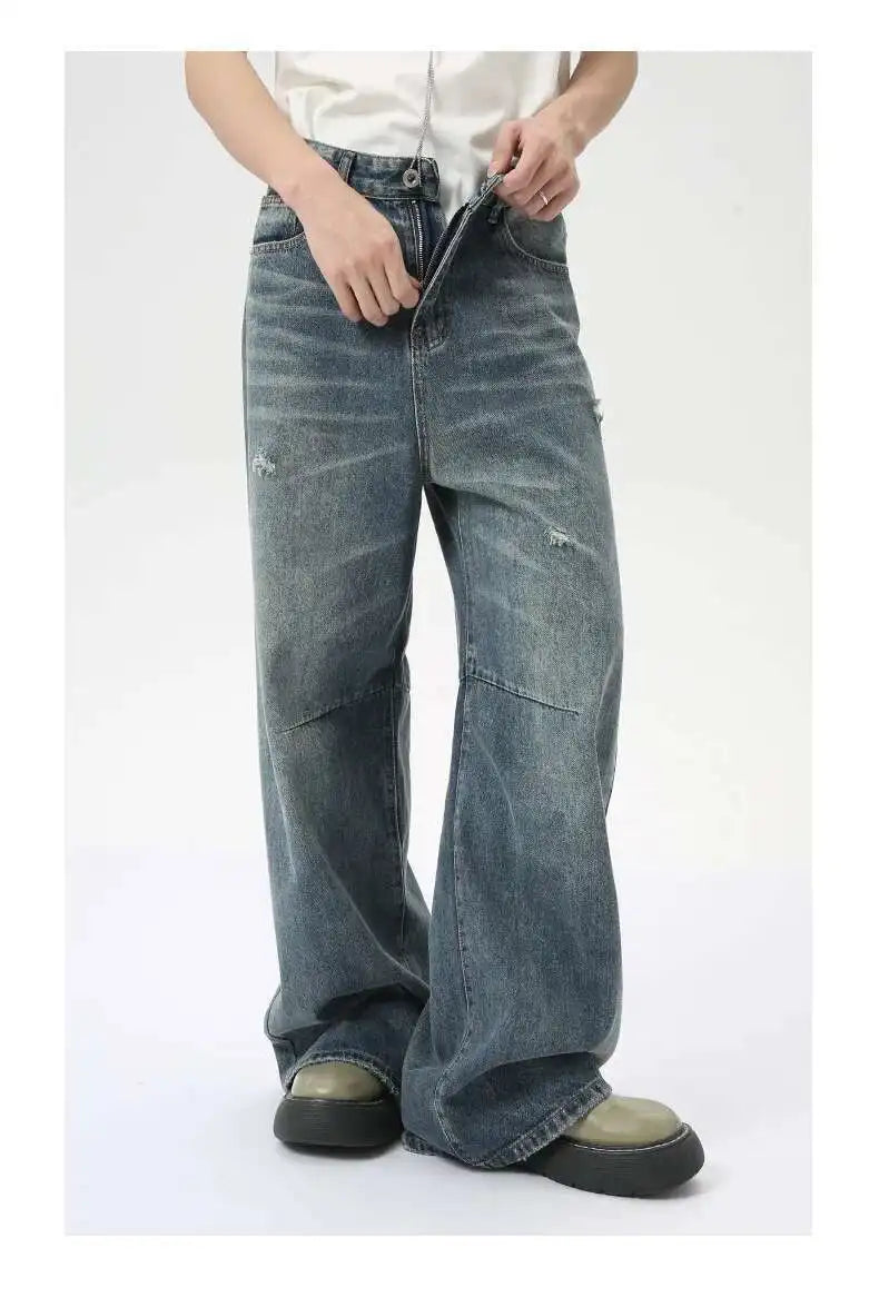 Urban Escape Loose Fit Denim Trousers ATHLEXES