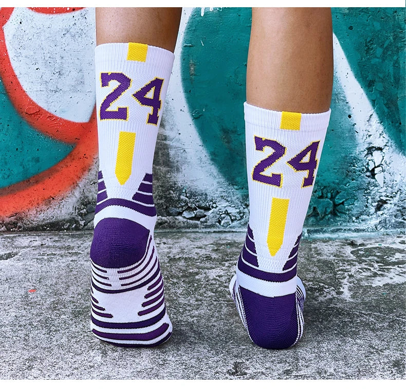 Elite Breathable Basketball Socks for Active Adults ATHLEXES