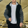 Men's Camouflage Fleece Zip Jacket for Winter Wear ATHLEXES