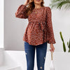 Autumn Chic Maternity Polka Dot Shirt ATHLEXES