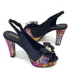 Royal Blue Elegance: Venus Chan Heel & Bag Set ATHLEXES
