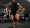 Men's Summer Cotton Gym Tank Top for Fitness ATHLEXES