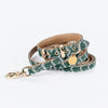Luxury Snakeskin Soft Leather Pet Collar & Leash Set ATHLEXES