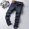 Classic Blue Black Stretch Denim Jeans for Men ATHLEXES