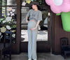 Chic Maternity Dots Slim Fit Trousers ATHLEXES
