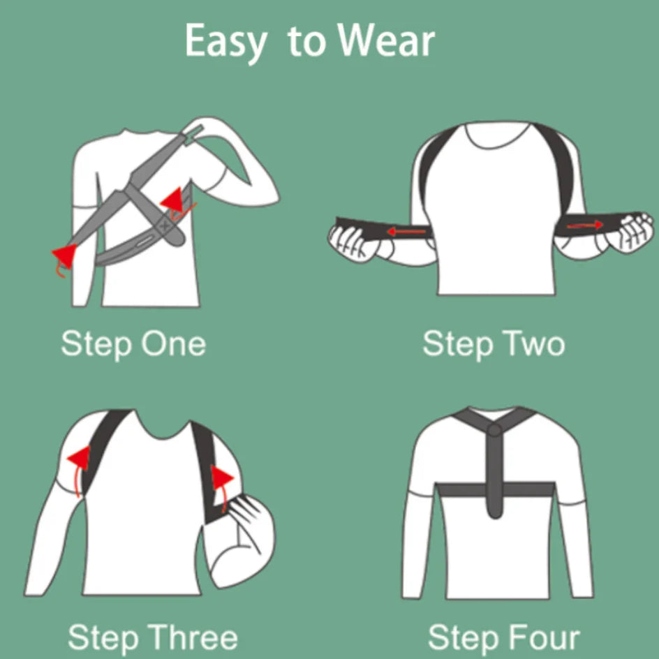PosturePerfect Adjustable Back Support Belt ATHLEXES