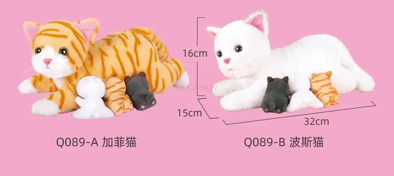 Talking Plush Cat Toy with Sound and Light ATHLEXES