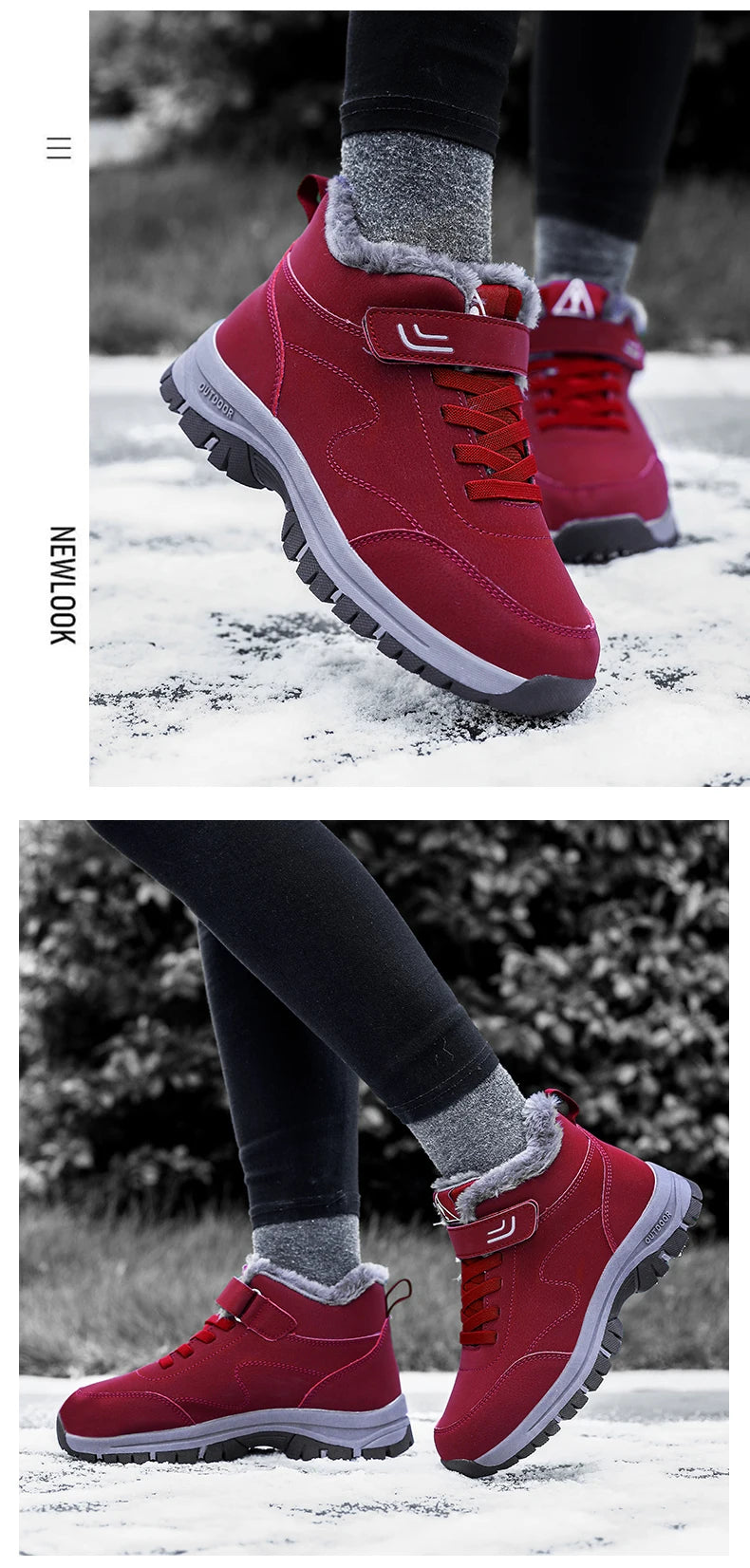 YRZL Ankle Snow Boots ATHLEXES