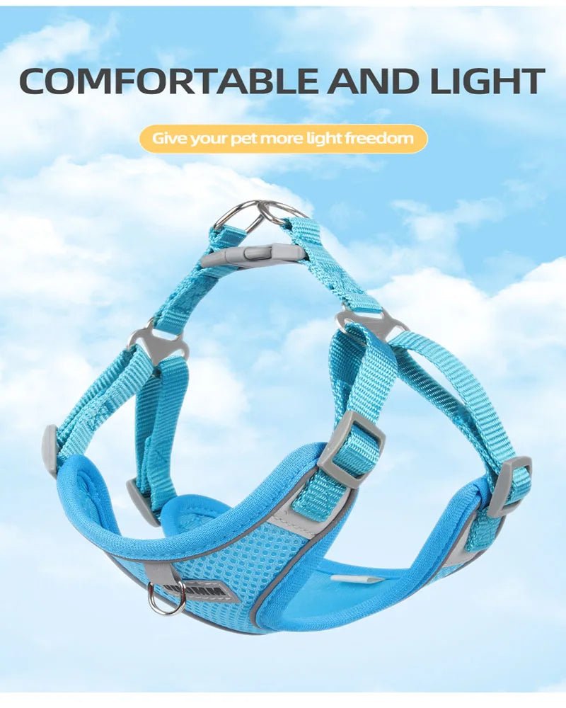 Reflective Dog Harness and Leash Set ATHLEXES