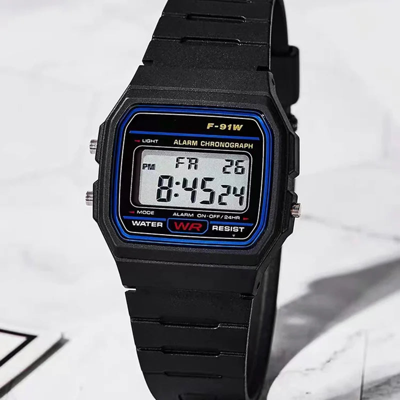 Vintage Square LED Sports Couple Watches ATHLEXES