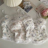 Floral Lace Back Camisole for Summer Elegance ATHLEXES