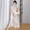 Elegant Ruffle Maternity Dress for Summer ATHLEXES