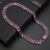 15MM Rhombus Diamond Cuban Collar for Stylish Pet Walks ATHLEXES