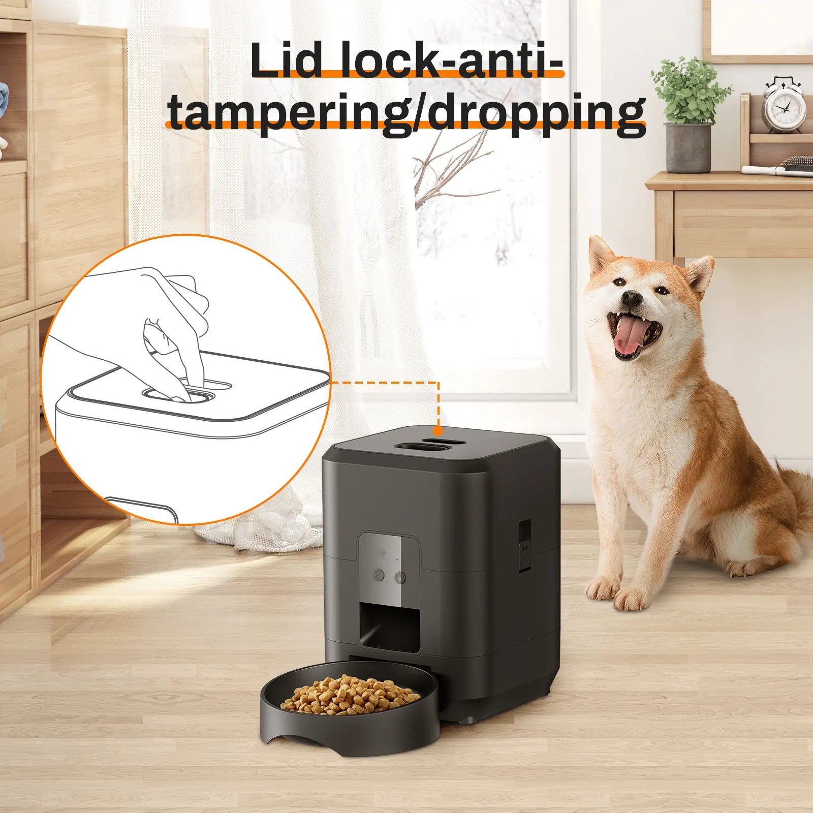 Smart Pet Feeder Pro: Automatic Timed Food Dispenser for Cats and Dogs ATHLEXES