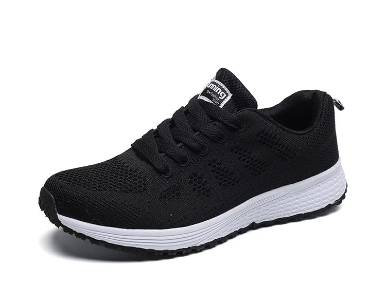 BreatheEasy Women's White Athletic Sneakers for Sport and Casual Wear ATHLEXES