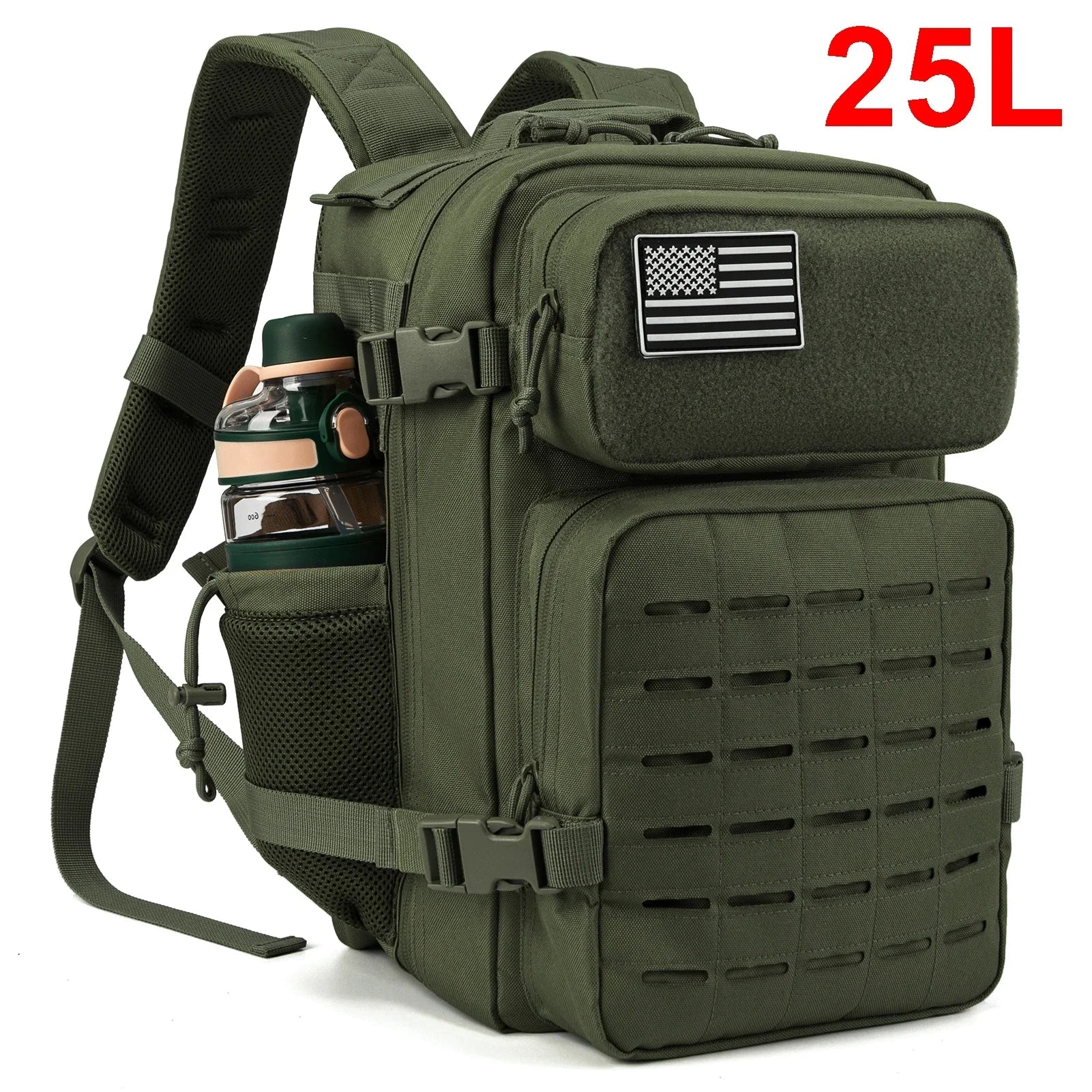 QT&QY 25L/45L Tactical Backpack for Outdoor Survival Use ATHLEXES