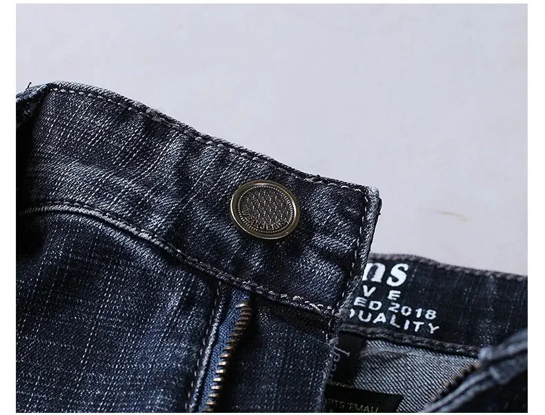 Wthinlee Men's Classic Stretch Denim Trousers ATHLEXES