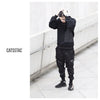 Urban Vibe Black Cargo Pants for Stylish Males ATHLEXES