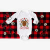 My First Christmas Baby Long Sleeve Romper Set ATHLEXES