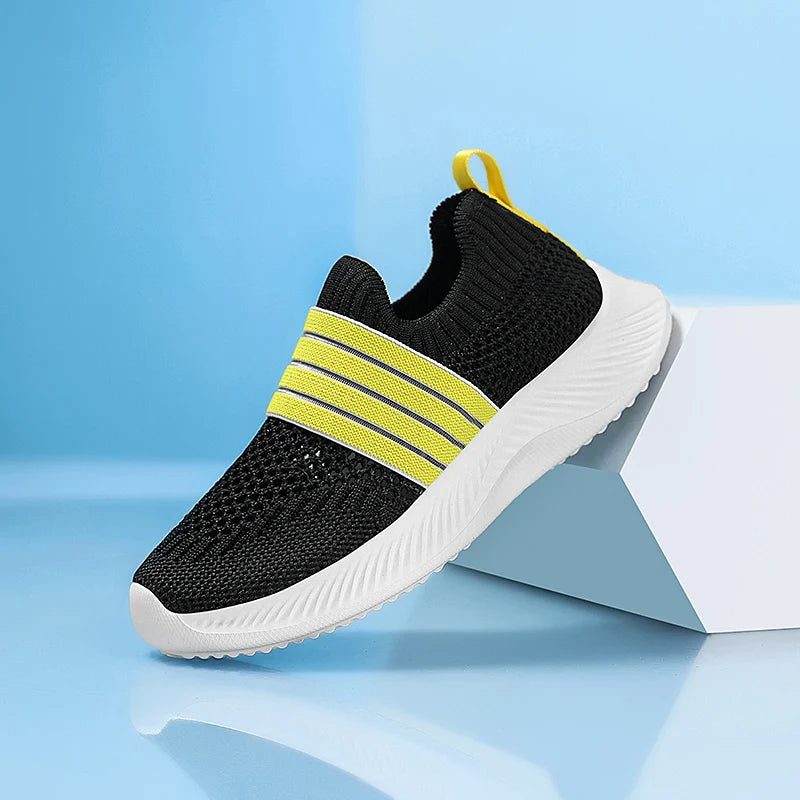 CoolBlue Kids Mesh Running Sneakers ATHLEXES