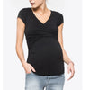 Chic Maternity Nursing Top - Sleeveless & Asymmetrical ATHLEXES