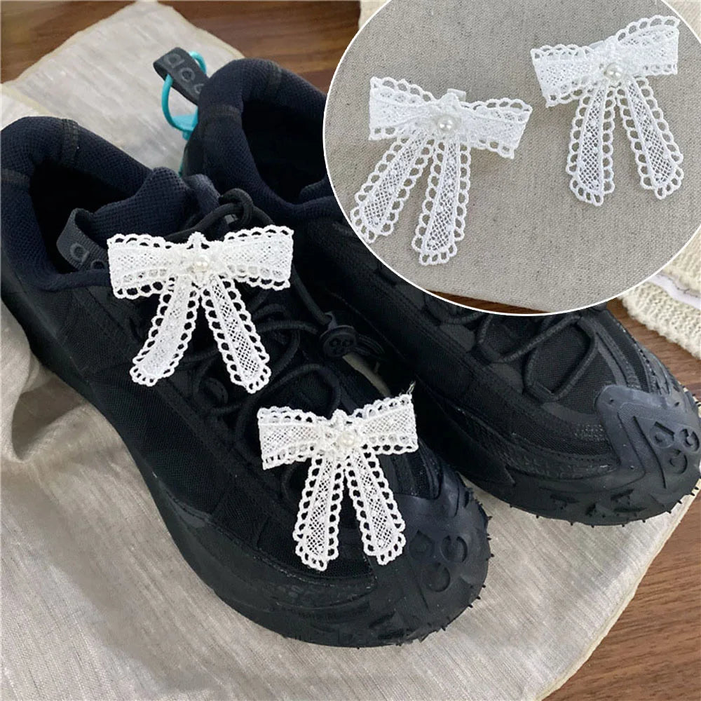 Chic Bowknot Clip Decoration for Shoes and Bags ATHLEXES