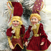 Elf Couple Plush Dolls: Festive Tree Ornaments ATHLEXES