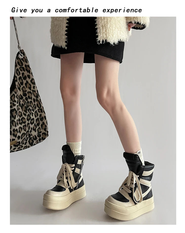 ElevateStyle Thick Sole Ankle Boots for Women ATHLEXES
