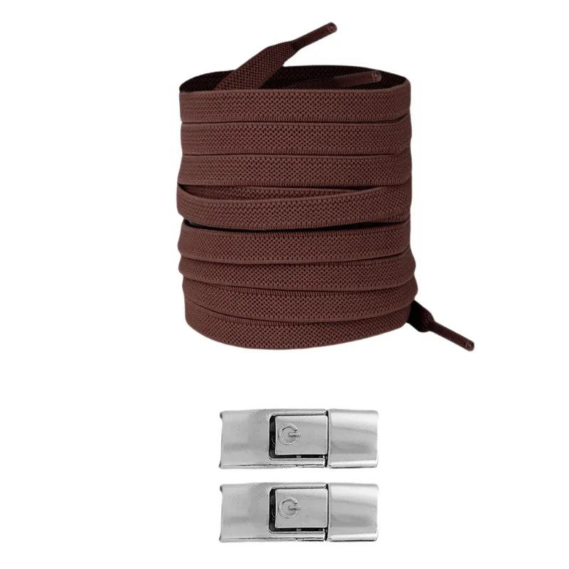 Colorful No-Tie Elastic Press Lock Shoelaces ATHLEXES