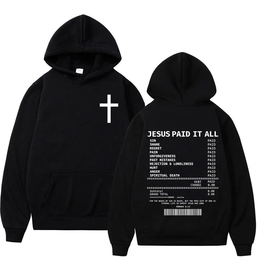 FaithWear Jesus Paid It All Hoodie ATHLEXES