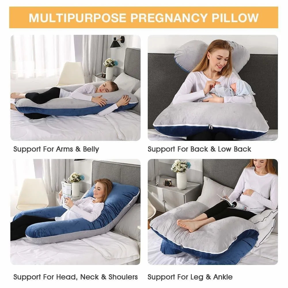 DreamNest U Shaped Maternity Pillow ATHLEXES