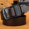 Luxury Cowhide Men's Belt with Metal Alloy Buckle ATHLEXES